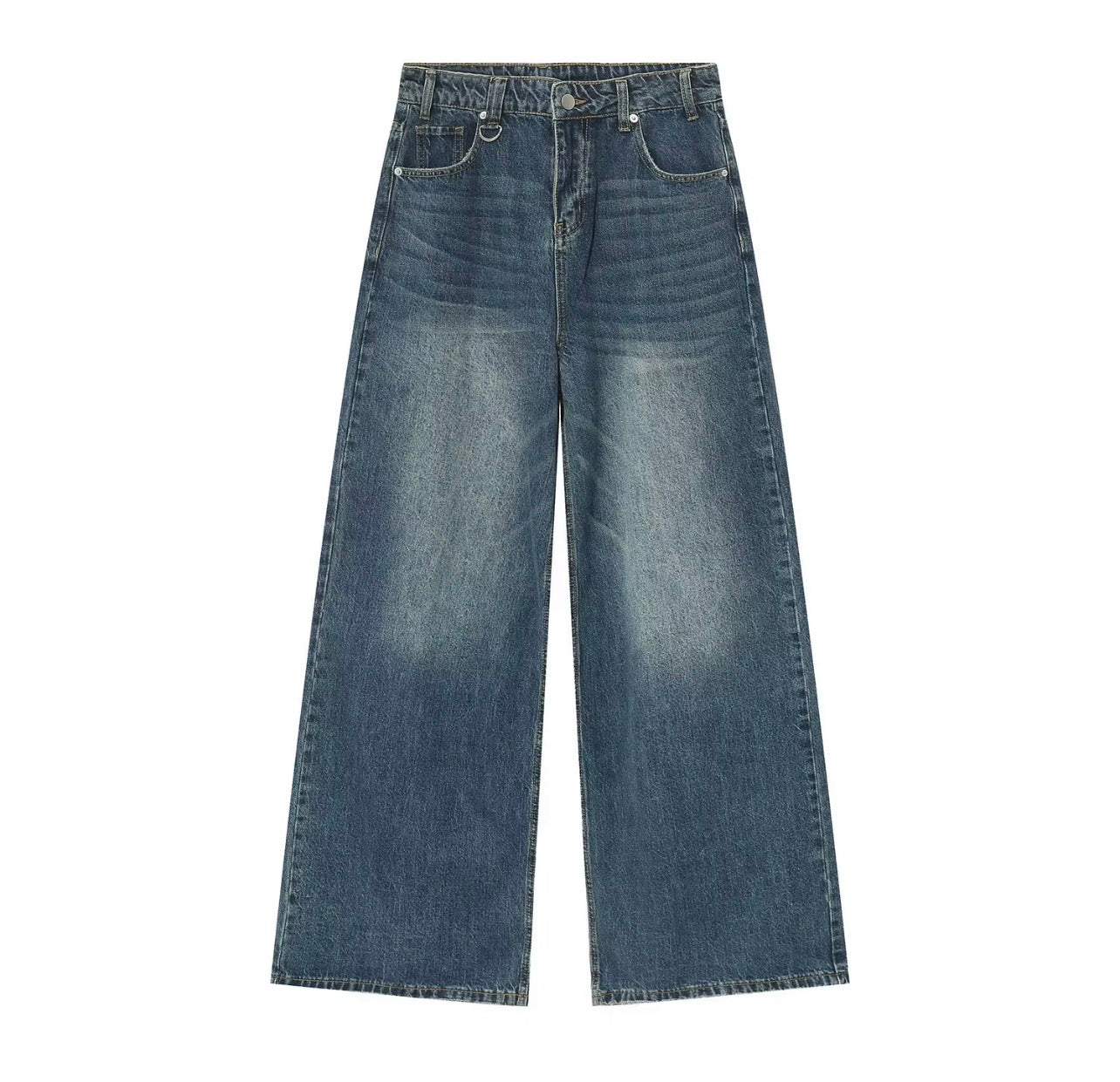 Baggy Washed Jeans