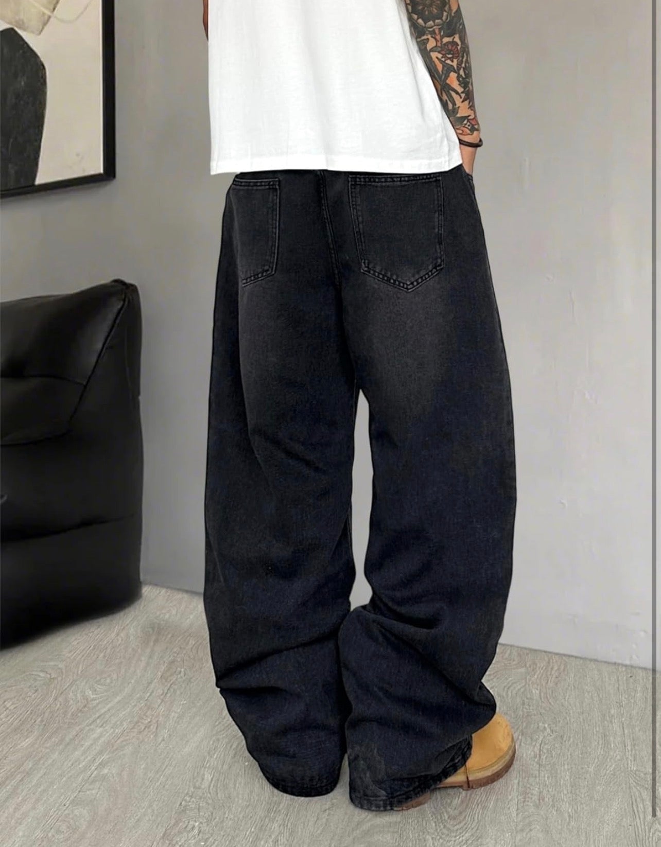 Baggy Black Jeans