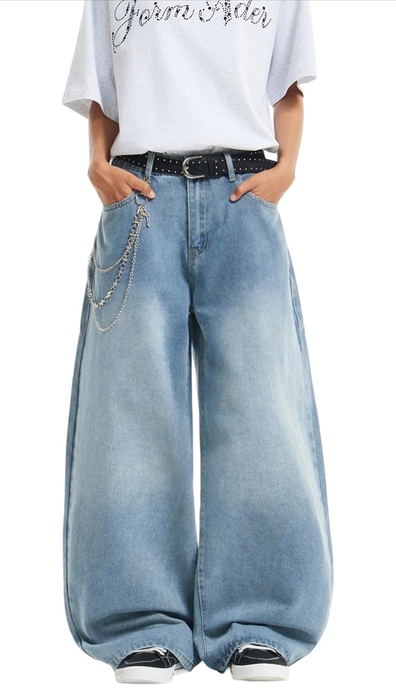 Baggy Blue Jeans